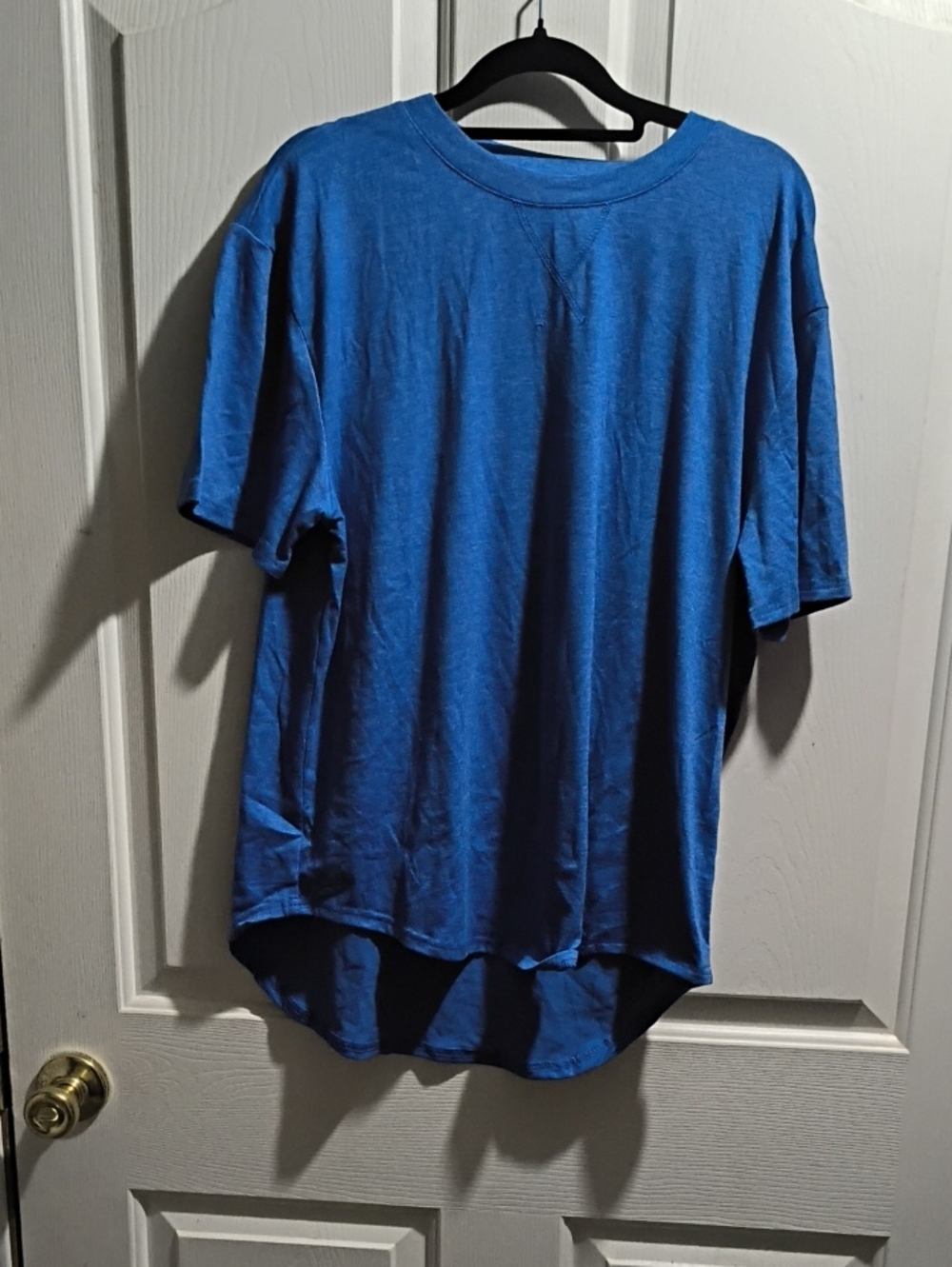 Basic Blue Crewneck T-Shirt